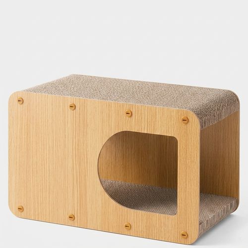 Cardboard Cat Scratcher House 17"