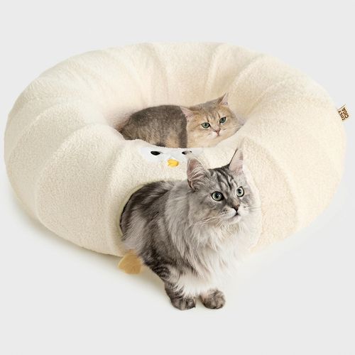 Cat Tunnel Bed 2-in-1 Donut